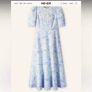 Luxury Cotton Jacquard Dress